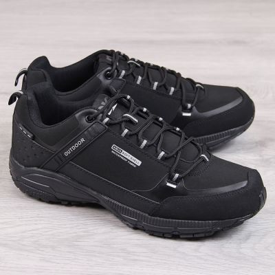 DK DK11A wasserdichte schwarze Trekkingschuhe