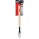 16. Grillgabel 46 cm mit Holzgriff