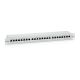 Patchpanel Equip CAT6 24 Port hellgrau 19 Zoll (1HE)