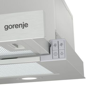 5. Teleskop-Dunstabzugshaube GORENJE TH62E4X aus Edelstahl