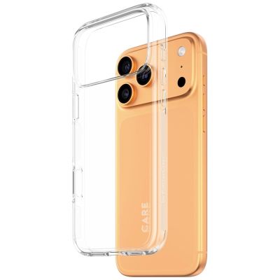 2. CARE by PanzerGlass Flagship Urban Explorer Case mit klarem Rahmen für iPhone 17 Pro Max - Transparent