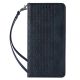4. Magnetband Hülle Hülle für Samsung Galaxy S22+ (S22 Plus) Tasche Geldbörse + Mini Lanyard Anhänger Blau