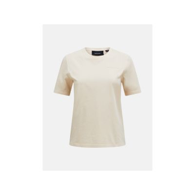 PEAK PERFORMANCE Original Small Logo Tee Damen-T-Shirt beige
