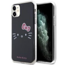 Hello Kitty IML Kitty Face Hülle für iPhone 11 / Xr – Schwarz