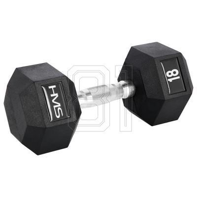 9. HMS HEX PRO Kurzhantel 18 kg