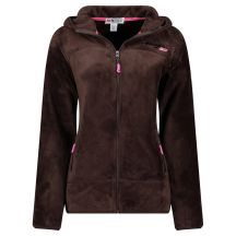 Damen-Fleecejacke Geographical Norway UPALOOD BROWN DB LADY 047-1 (WZ4176F/GN-BROWN)