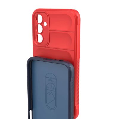 10. Magic Shield Case für Samsung Galaxy A24 4G flexible Panzerhülle rot
