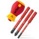 Schraubendreher mit Bithalter-Set, Softfinish, elektrisch, Slimvario