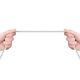 12. Dudao Kabel USB / Lightning Kabel 2.4A 1m weiß (L4L 1m weiß)