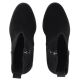 5. Schwarze Damen-Lederstiefeletten mit Absatz Filippo DBT8191