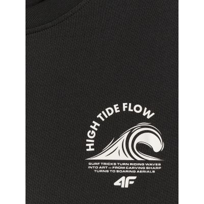 4. Lässiges Herren-T-Shirt mit Aufdruck 4F 4FRSS26TTSHM4296-20S