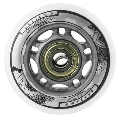 6. PU 64x24 82A WEISS (4 Stück) + ABEC-7 (8 Stück) NILS EXTREME SET