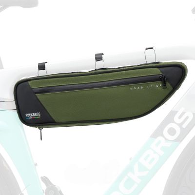 Rockbros TL003 ROAD TO SKY 2L Rahmentasche, wasserdicht – Grün