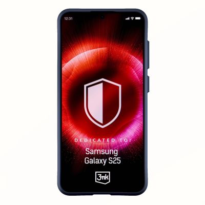 4. 3mk Satin Armor MagCase für Samsung Galaxy S25 - Transparent