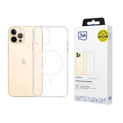 3mk Clear MagCase Hülle für Apple iPhone 12 Pro Max – transparent