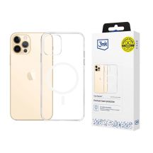 3mk Clear MagCase Hülle für Apple iPhone 12 Pro Max – transparent