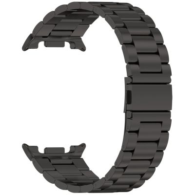 3. Tech-Protect Edelstahlarmband für Samsung Galaxy Watch 40/44/46 mm - Schwarz