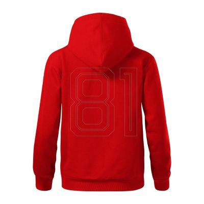 3. Malfini Moon Sweatshirt W MLI-42107 rot