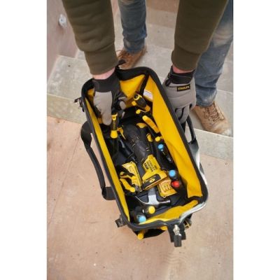 4. Stanley FATMAX FMST17627-1 Werkzeugkoffer, Schwarz, Gelber Stoff