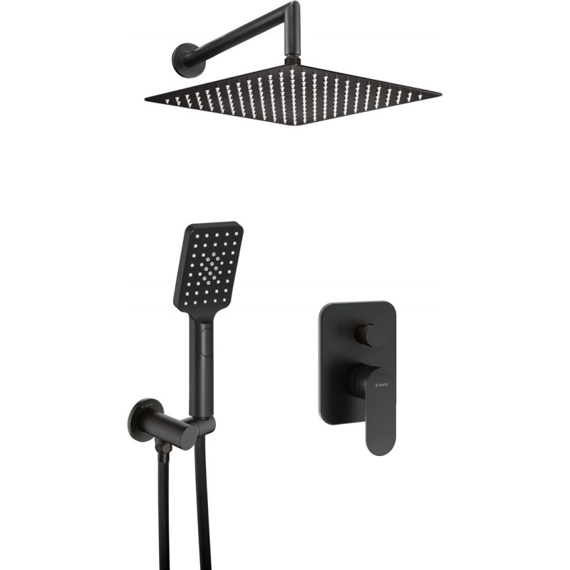 Verdecktes Duschset