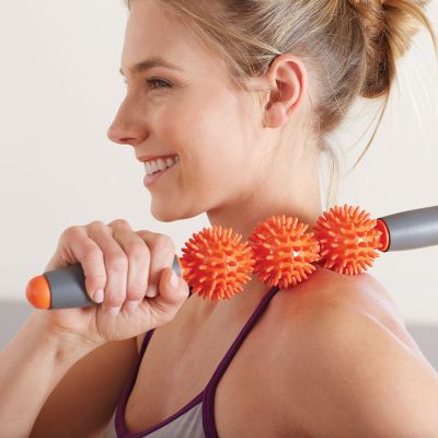 2. GAIAM KÖRPERMASSAGEGERÄT MIT BEWEGLICHEN MUTTERN 58255