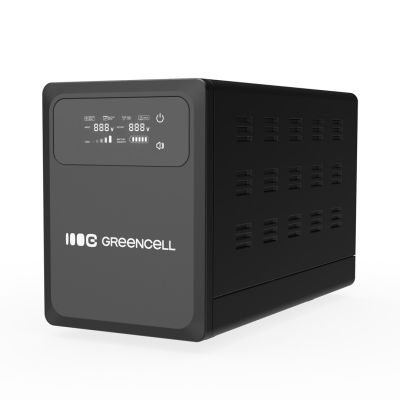 5. Greencell PowerCore USV 2000VA 1200W AVR 24VDC LCD