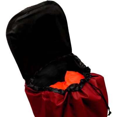 9. Einkaufswagen mit Gestell, 31 l, rot-weiß