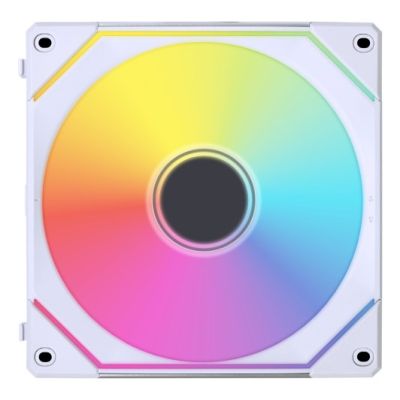 3. Lian Li Uni Fan SL-INF Computergehäuselüfter 12 cm Weiß 3 Stück.