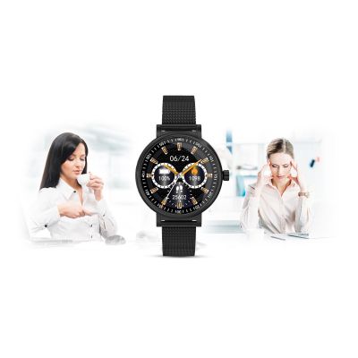 10. RUBICON SMARTWATCH RNBE64-3 SCHWARZ Damenuhr
