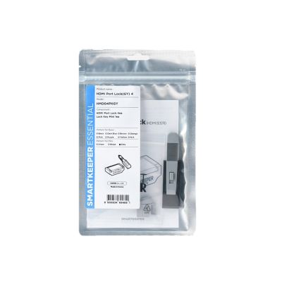 Smartkeeper HMD04PKGY Port Blocker Port Blocker + HDMI Dongle Grau 1 Stück.