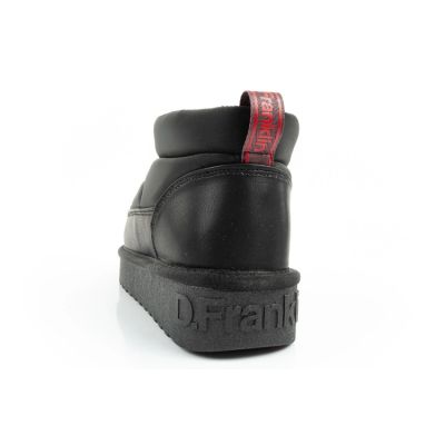 5. D.Franklin Damen Schneestiefel Winter Modische Isolierte Stiefeletten Schwarz