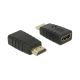 DeLOCK 63320 Kabeladapter 1 x HDMI-A 19-polig Schwarz