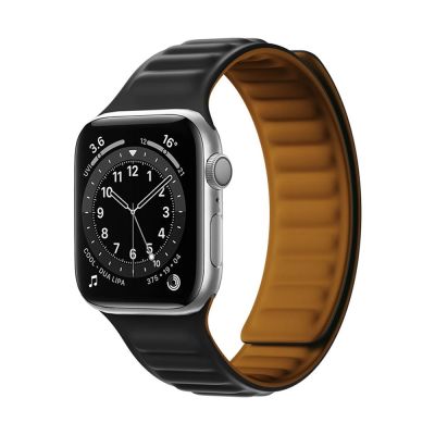 Magnetarmband für Apple Watch 41 mm, Schwarz