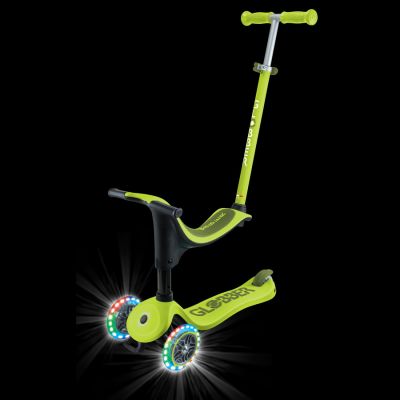 5. Dreirädriger Roller mit Mitfahrsitz GO•UP SPORTY LIGHTS (452-606-4 S)
