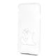 4. Karl Lagerfeld Choupette Fun iPhone Xs Max Hülle - Transparent