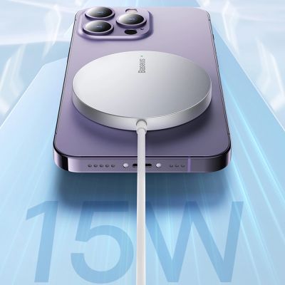 14. Baseus Simple Mini3 Induktionsladegerät MagSafe 15W schwarz