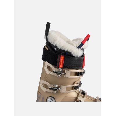 6. Damen-Skischuhe Rossignol PURE PRO HEAT GW Metal Gold, goldfarben