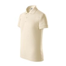 Kinder-Piqué-Poloshirt (Mandel)