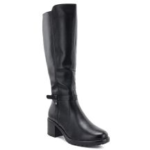 Damenstiefel mit Absatz, schwarz Potocki SZ12829