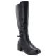 Damenstiefel mit Absatz, schwarz Potocki SZ12829