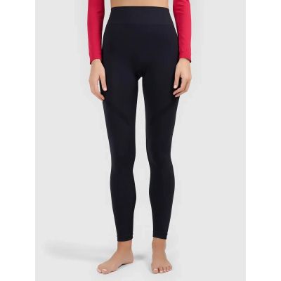 Nahtlose thermoaktive Skiunterwäsche mit schnelltrocknendem Finish – Damen-Leggings 4F 4FWAW26USEAF325-20S