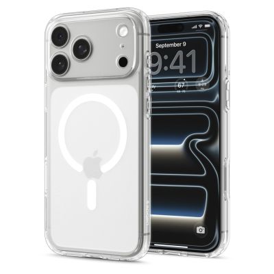 14. Spigen Ultra Hybrid MagSafe Hülle für iPhone 18 Pro / 17 Pro – Frostweiß