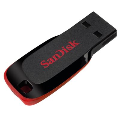 2. SanDisk CRUZER BLADE SDCZ50-032G-B35 USB-Stick (32 GB; USB 2.0; schwarz)