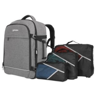 Manhattan 440370 Laptoptasche 43,9 cm (17,3 Zoll) Rucksack Grau