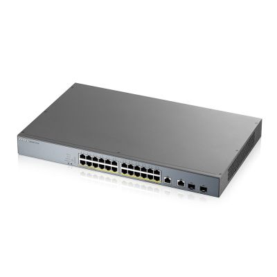 2. Zyxel GS1350-26HP Switch 26p PoE (PoE+: 24;) 375W Managed Gigabit