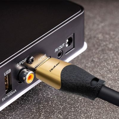14. QOLTEC HDMI-KABEL V2.1 ULTRA HIGH SPEED 8K | 60 HZ | 28 AWG | GOLD | 3 m