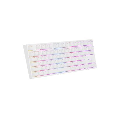 11. GENESIS Thor 404 TKL Gaming-Tastatur USB QWERTY Amerikanische Internationale Tastatur Weiß