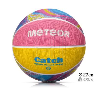 7. Meteor Catch 5 Basketball 16810 Größe 5