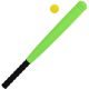 8. Junior-Baseballschläger 54 cm, weichgrün