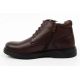 3. Lee Cooper Herrenschuhe, elegante braune Leder-Stiefeletten mit Isolierung